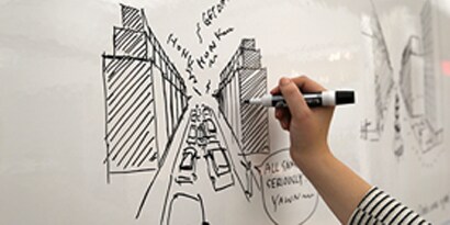 3M whiteboard film on surface finishes
