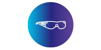 Protective eyewear icon
