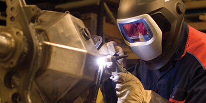 image of person welding
