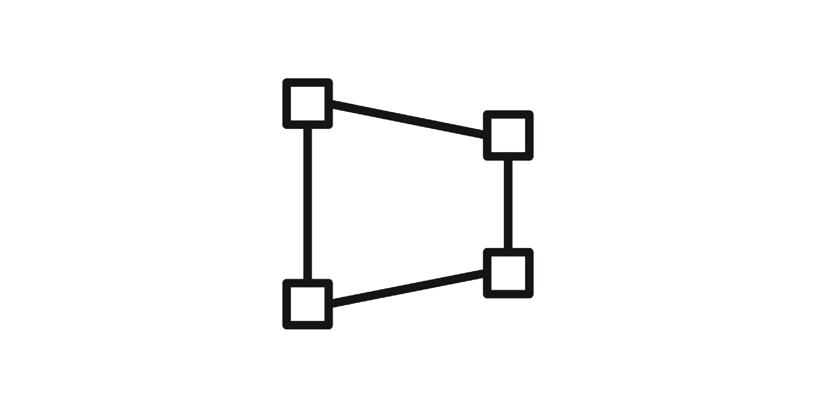 Icon of a digital shape design
