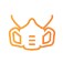 Full-Facepieces Orange Icon