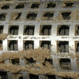 Ceramic Sand Screen Close up