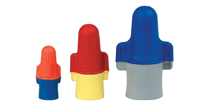 image of 3M Performance Plus wire connectors
