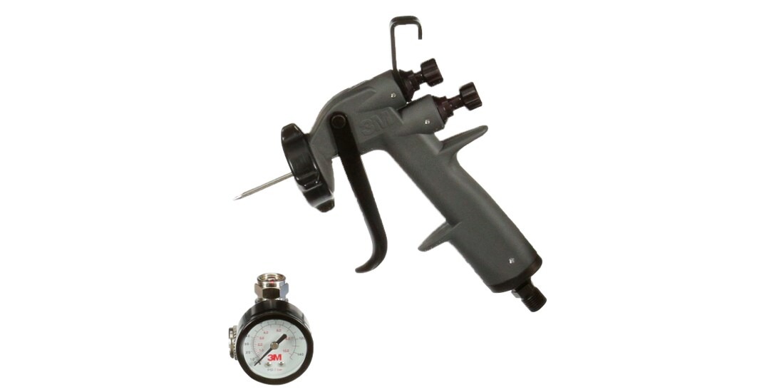Paint spray gun.
