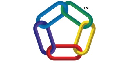 3M MCS Warranty logo with five chain links (purple, blue, green, yellow and red) in pentagon shape.
