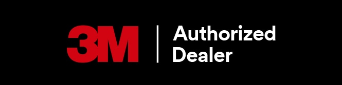 3M Authorized Dealer badge highlighting a single‑line dealer focused on reliable product expertise.
