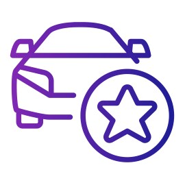 Medal icon symbolizing long‑term confidence from restoring a vehicle to pre‑crash condition