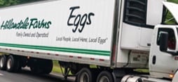 Hillandale farms semi truck with 3M graphics applied