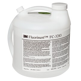 Fluorinert product bottle