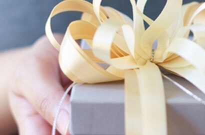 tech gifts wrapped up as a present to gift during the holiday season