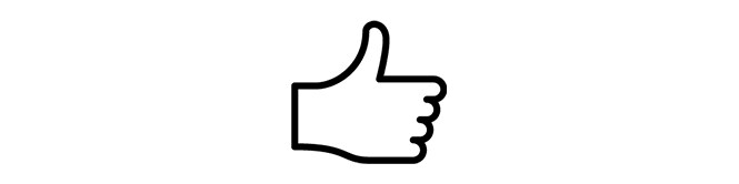 thumbs up icon

