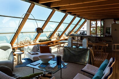 interior room in sunny Sausalito home with 3M window films
