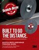 Scotch-Brite Laser Braze Finishing Wheel Flyer