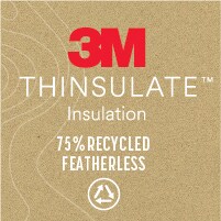 3M&trade; Thinsulate&trade; Insulation 75% Recycled Featherless