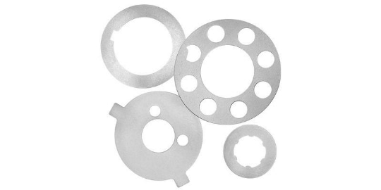 Overview shot of 3M Friction Shims.
