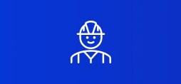 man with hard hat icon