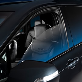 Close-up of Color Stable window tint.