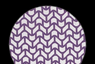 3M Xtract™ Cubitron™ II net disc 710W on black background
