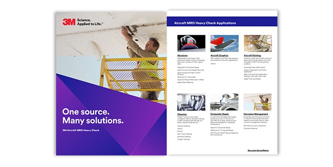 Preview thumbnails of 3M Aerospace MRO Solutions Brochure
