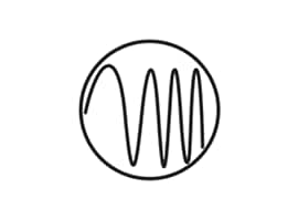 Signal transmission icon for 5G solutions.