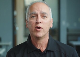 3M Safety and Security Window Film installation process on exterior building surface
