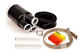 Product photo of 3M Cold Shrink three conductor breakout kit. Includes: tape, grounding braid, harness, constant force spring and mastic strips
