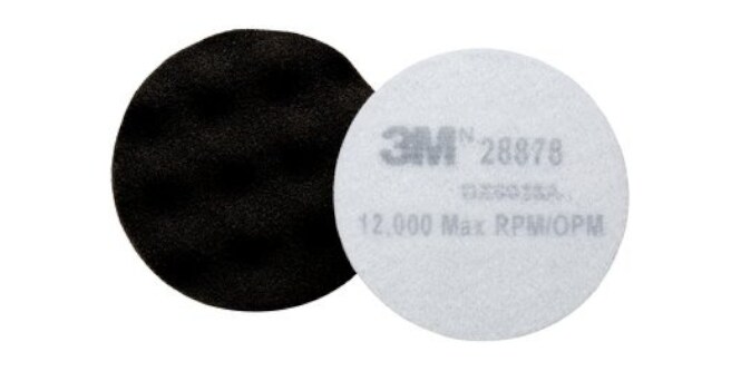 Gray foam 3M Finesse-it Buffing Pad
