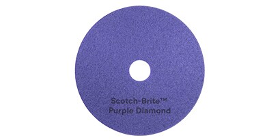 Scotch-Brite™ Purple Diamond Floor Pad Plus