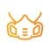 Reusable Respirators Orange Icon