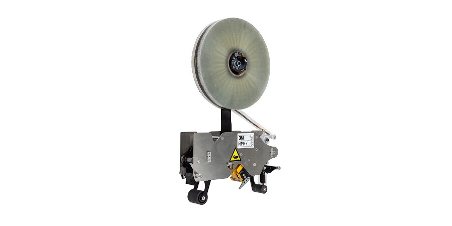 3M™ AccuGlide™ NPH+ taping head with blank background
