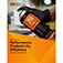Image of the front cover of the 3M™ Spray Adhesives Brochure and the headline “Performance. Productivity. Efficiency.”
