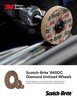 Scotch-Brite™ 645DC Diamond Unitized Wheels Flyer