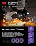 image of cut-off wheels brochure cover page