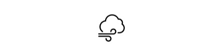 Cloud with wind icon
