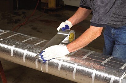 3M&rsquo;s protective wrap system is a cost-effective fire protection solution for oil refineries.