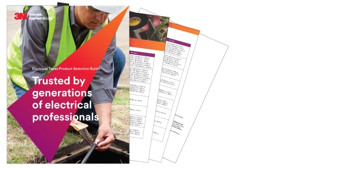 Sample pages from the downloadable Tape Selection Guide.
